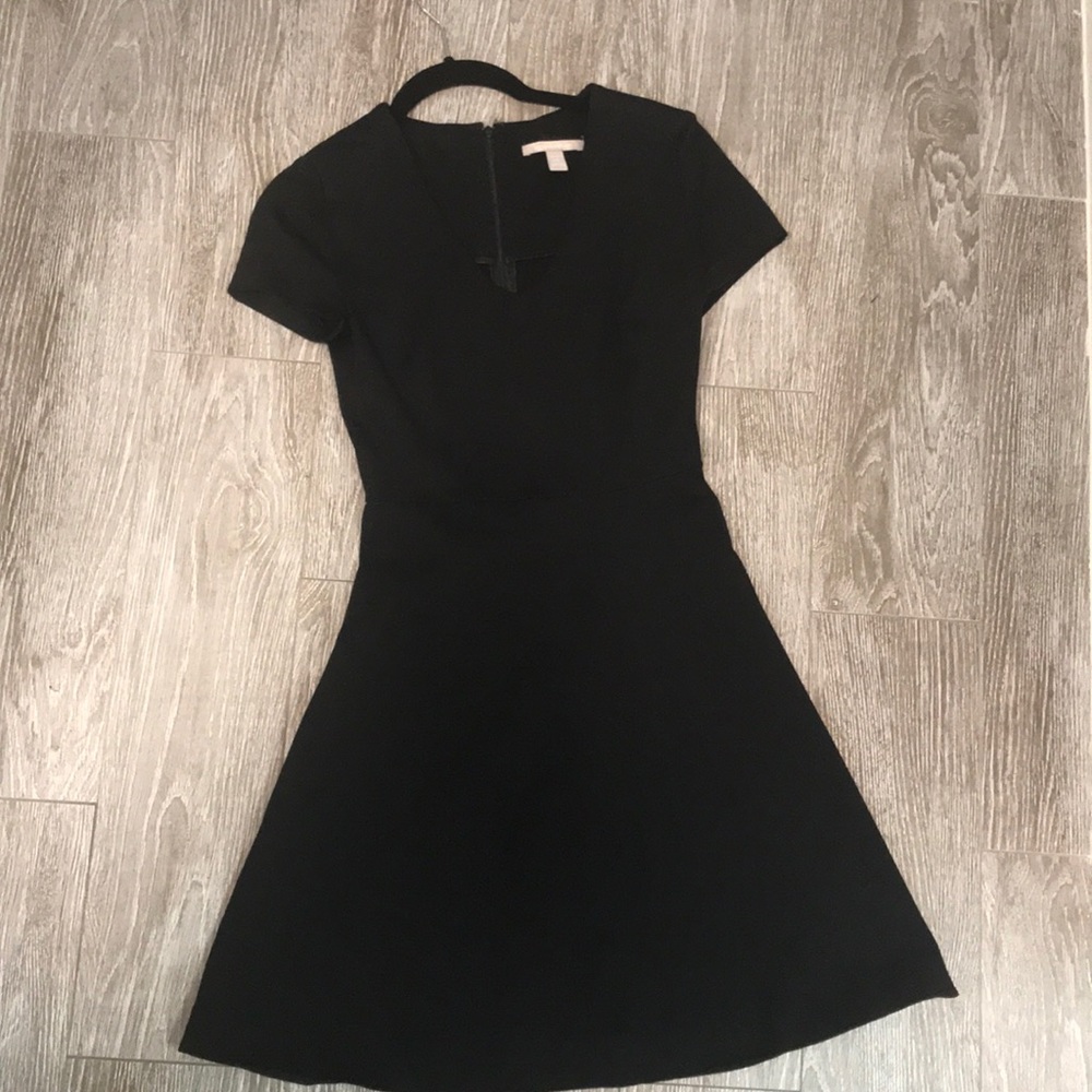 Black banana republic fit and flare dress 00P